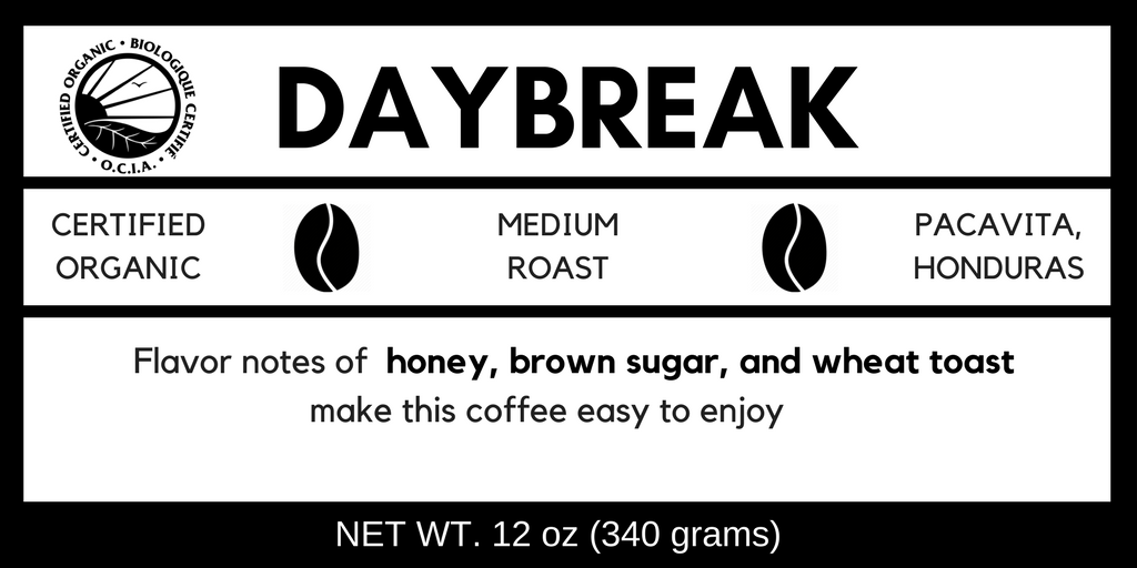 Daybreak Organic Coffee Santa Cruz